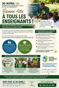 En cette journée spéciale dédiée à l’enseignement, nous rendons hommage à toutes celles et ceux qui façonnent les esprits, éveillent les consciences et construisent l’avenir.