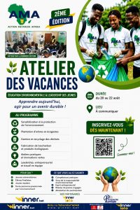 Action Metanoia Afrika (AMA) invite les jeunes de Lubumbashi à postuler à son Atelier de Vacances Écologique – Édition 2, placé sous le thème :

« Jeunesse et Résilience Climatique »